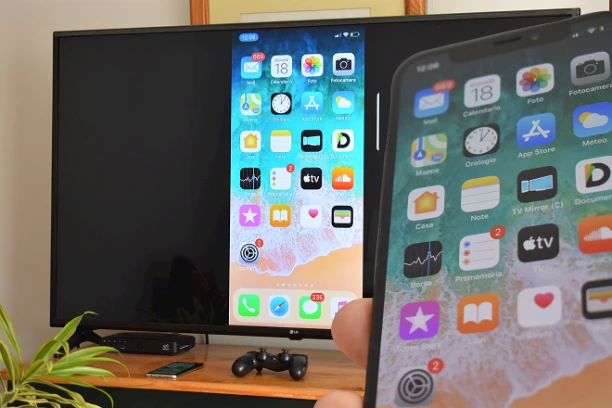 Schermo iPhone su Smart TV LG
