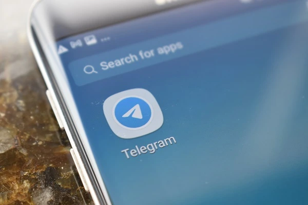 Telegram su smartphone android