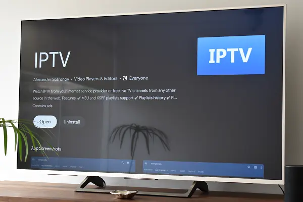 Applicazione IPTV su Smart TV