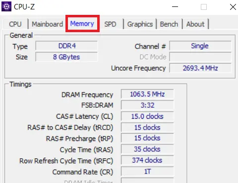 Utilizzo del programma CPU-Z per sapere quanta RAM supporta un computer