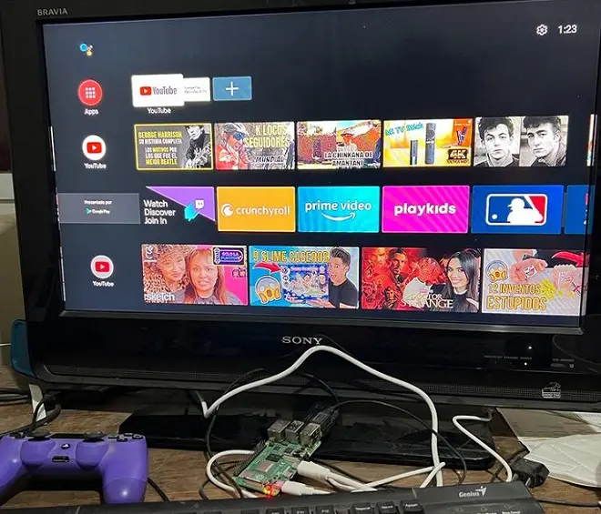 Come trasformare un Raspberry Pi 4 in un TV Box Android TV